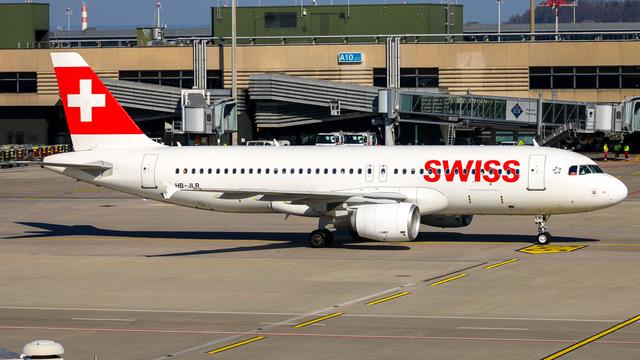 HB-JLR:Airbus A320-200:Swiss International Air Lines